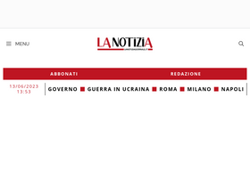 'lanotiziagiornale.it' screenshot