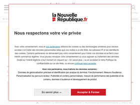 'lanouvellerepublique.fr' screenshot