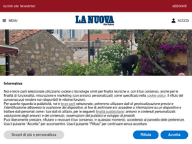 'lanuovasardegna.it' screenshot