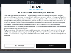 'lanzadigital.com' screenshot