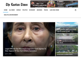 'laotiantimes.com' screenshot