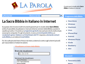 'laparola.net' screenshot