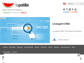 'lapatilla.com' screenshot