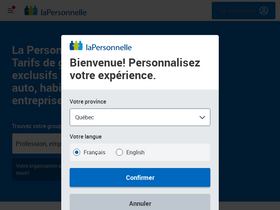 'lapersonnelle.com' screenshot