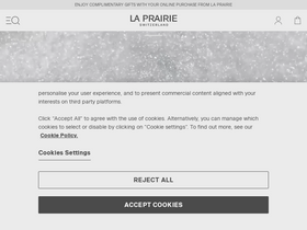 'laprairie.com' screenshot