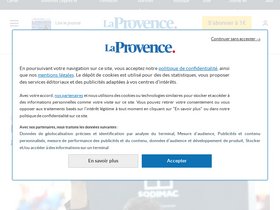 'laprovence.com' screenshot