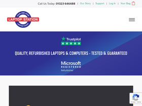'laptopstation.co.uk' screenshot
