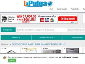 'lapulga.com.do' screenshot