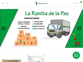 'laranitadelapaz.com.mx' screenshot
