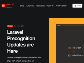 'laravel-news.com' screenshot