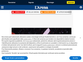 'larena.it' screenshot