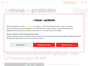 'larevuedupraticien.fr' screenshot
