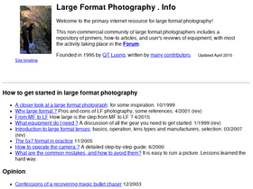 'largeformatphotography.info' screenshot