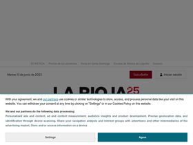 'larioja.com' screenshot