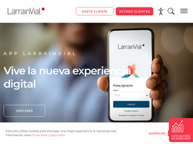 'larrainvial.com' screenshot