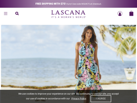 'lascana.com' screenshot