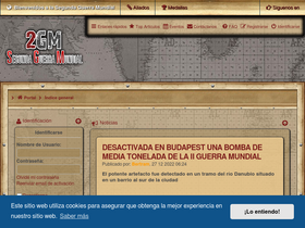 'lasegundaguerra.com' screenshot