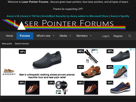'laserpointerforums.com' screenshot