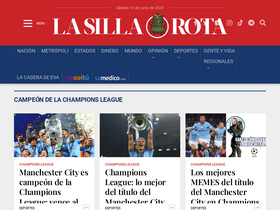 'lasillarota.com' screenshot