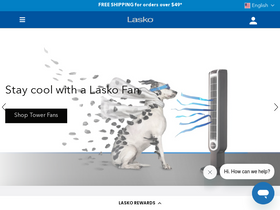 'lasko.com' screenshot