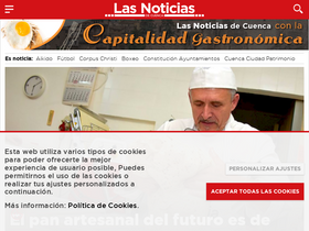 'lasnoticiasdecuenca.es' screenshot