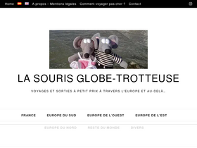 'lasourisglobe-trotteuse.fr' screenshot