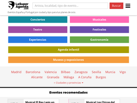 'lasuperagenda.com' screenshot