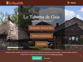 'latabernadegaia.com' screenshot