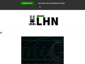 'latesthackingnews.com' screenshot