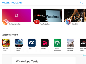 'latestmodapks.com' screenshot