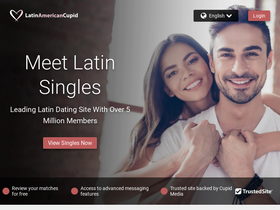'latinamericancupid.com' screenshot