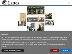 'latteseditori.it' screenshot
