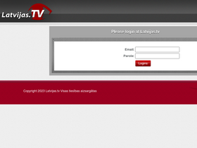 'latvijas.tv' screenshot