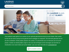 'laudius.nl' screenshot