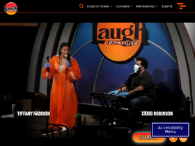 'laughfactory.com' screenshot
