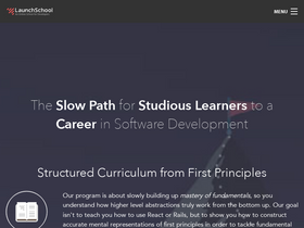 'launchschool.com' screenshot