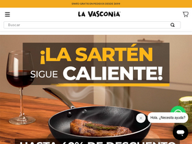 'lavasconia.com' screenshot