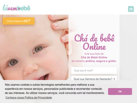 'lavembebe.com.br' screenshot