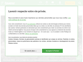 'lavenir.net' screenshot