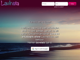 'lavinsta.com' screenshot