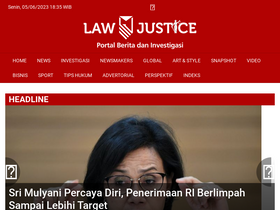 'law-justice.co' screenshot