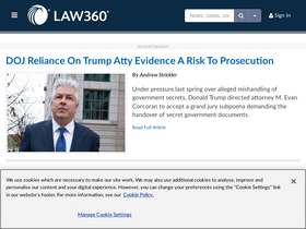 'law360.com' screenshot
