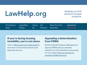 'lawhelp.org' screenshot