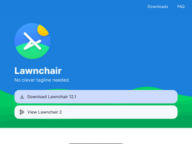 'lawnchair.app' screenshot