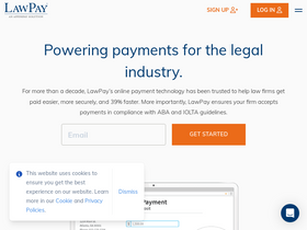 'lawpay.com' screenshot