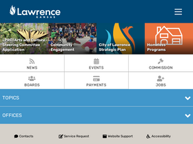'lawrenceks.org' screenshot