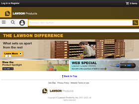 'lawsonproducts.com' screenshot