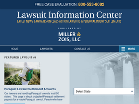 'lawsuit-information-center.com' screenshot