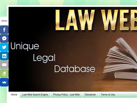 'lawweb.in' screenshot