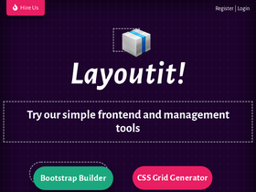 'layoutit.com' screenshot